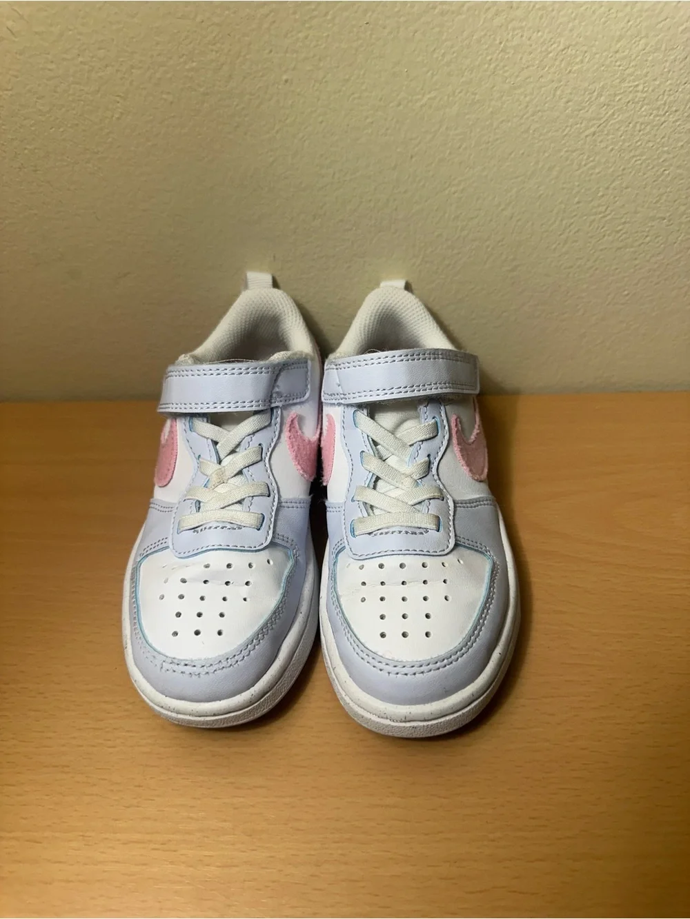 Nike Court Borough Low Essential White Rising Pink Shoes Size 11C